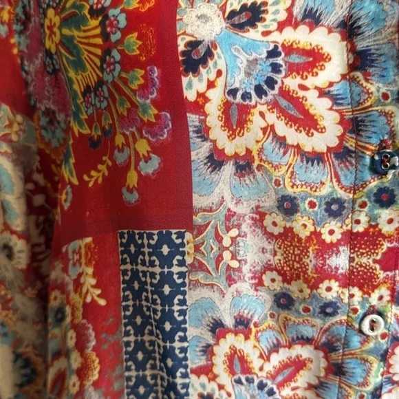 Johnny Was Size Medium Tunic - Picture 8 of 10